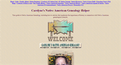 Desktop Screenshot of nativeamericangenealogy.net
